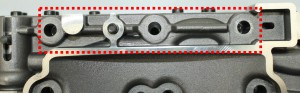 Fig. 5: Dettaglio della crepa individuata