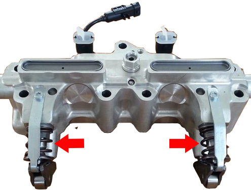 Motore TwinAir Dettaglio Molle modulo UniAir