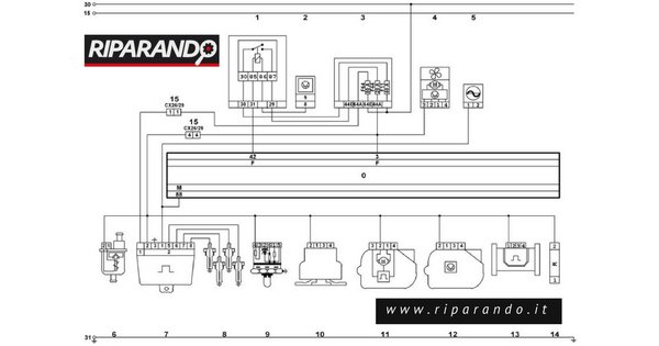 Riparando Schema Elettrico Preriscaldo Motore 640.940