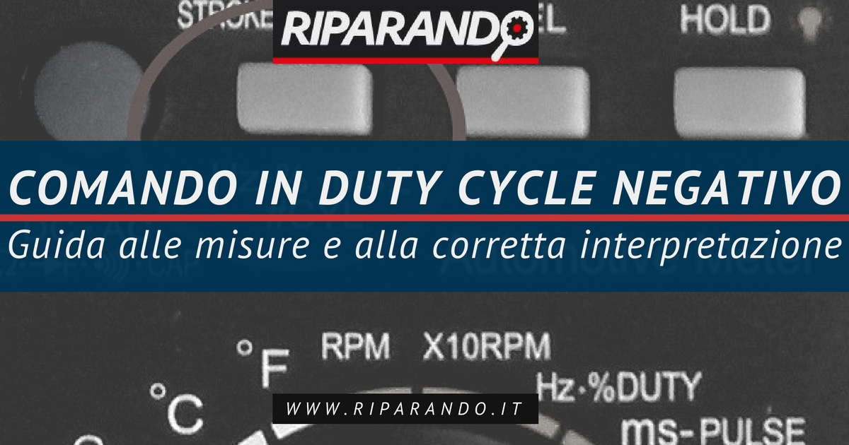 Comando in Duty Cycle negativo