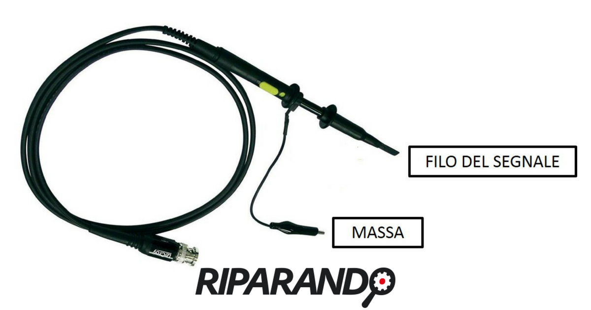 oscilloscopio a doppia traccia Riparando