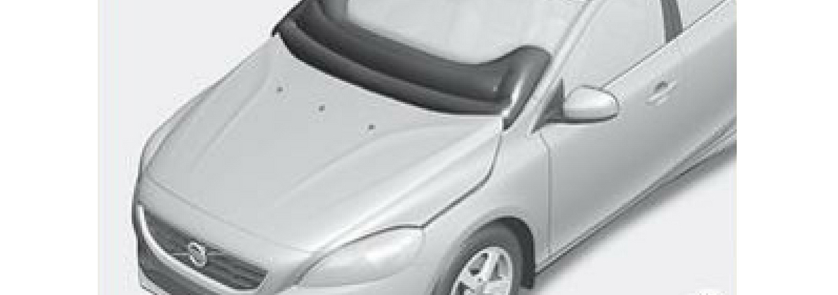 Airbag esterni Volvo per la protezione dei pedoni