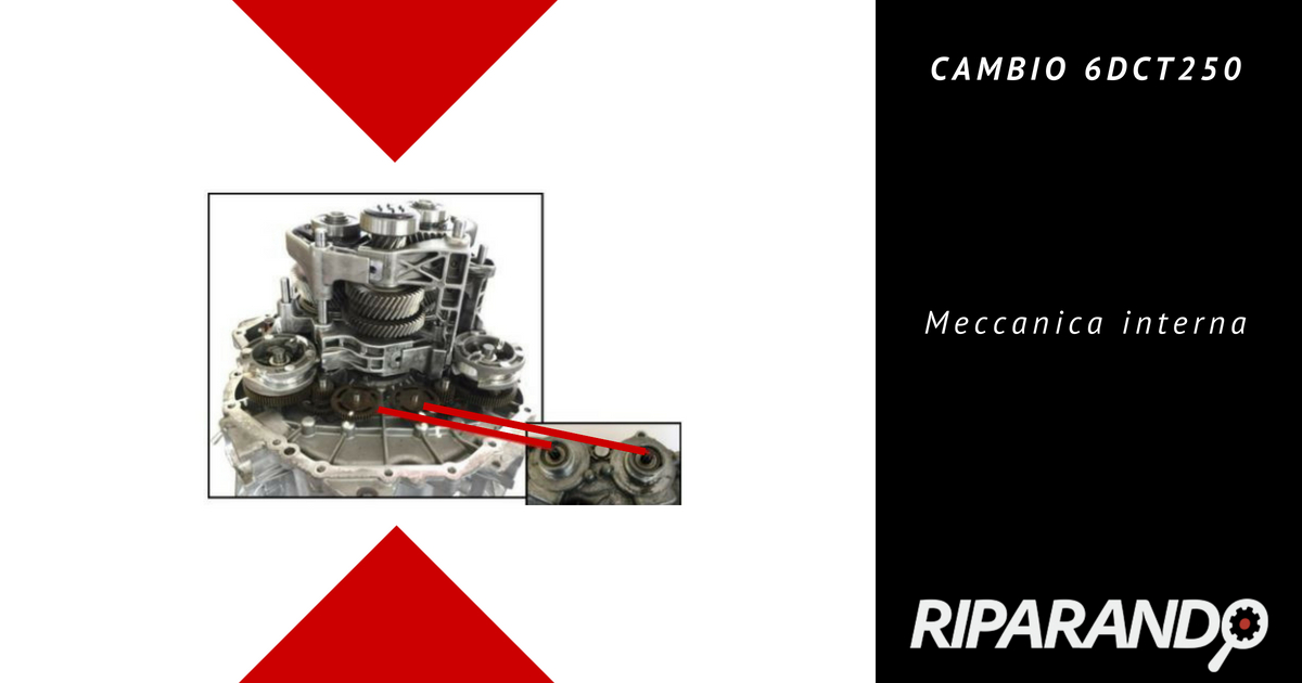 CAMBIO 6DCT250 - Meccanica interna - Riparando