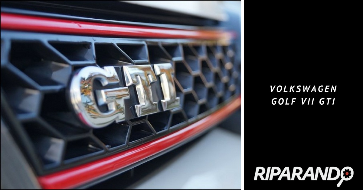 Riparando Volkswagen GOLF VII GTI