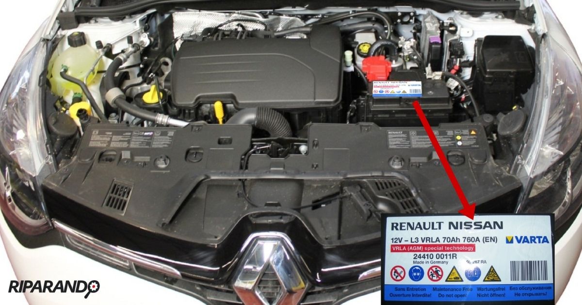 Batteria Renault Clio IV: Ubicazione Centralina UCH